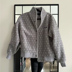 Patagonia Gray Sherpa Jacket